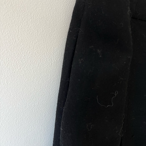 CLUB MONACO size 8 black wool ankle cropped pants - Picture 4 of 5